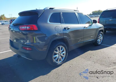 2017 Jeep Cherokee Limited 4X4 из США, поврежденный, VIN 1C4PJMDB4HW515221